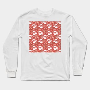 Santa and gifts, drawing pattern Long Sleeve T-Shirt